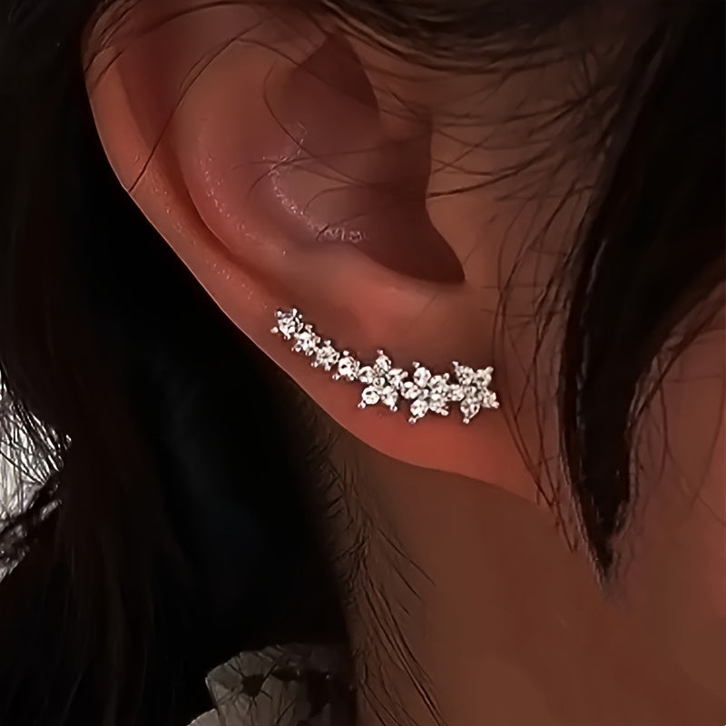Timeless floral earrings