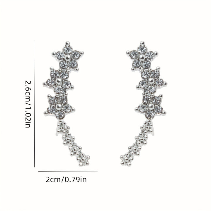 Timeless floral earrings