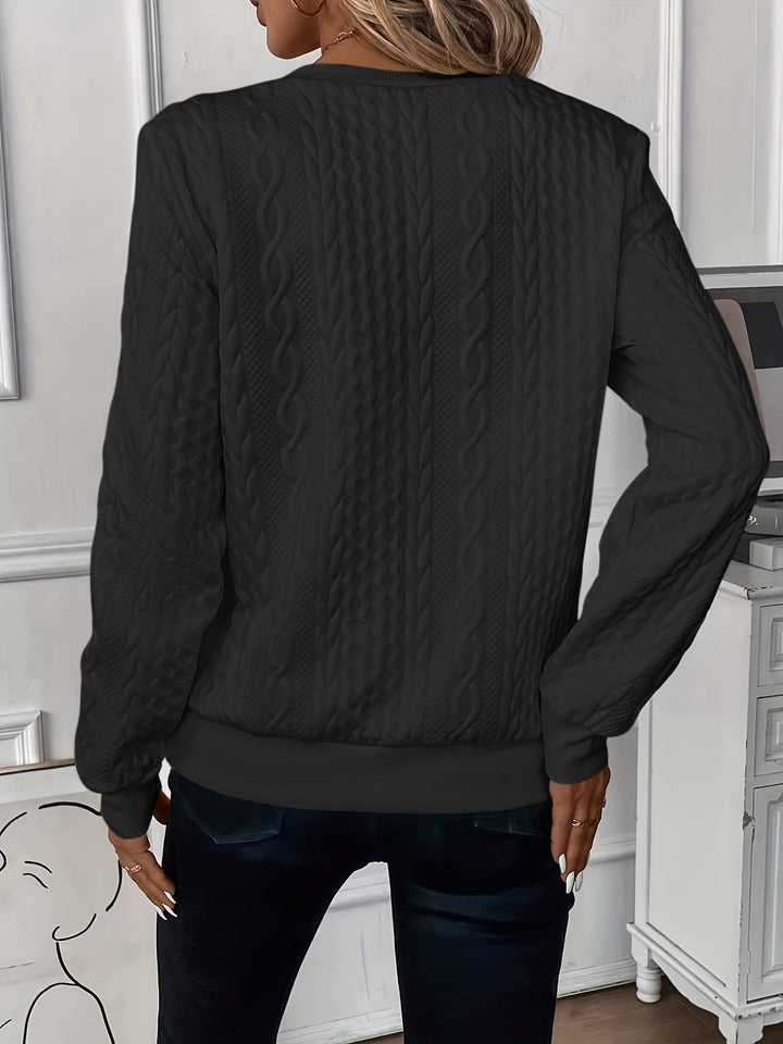 Charleigh™ – Sweater with Zip for Effortless Chic Comfort
