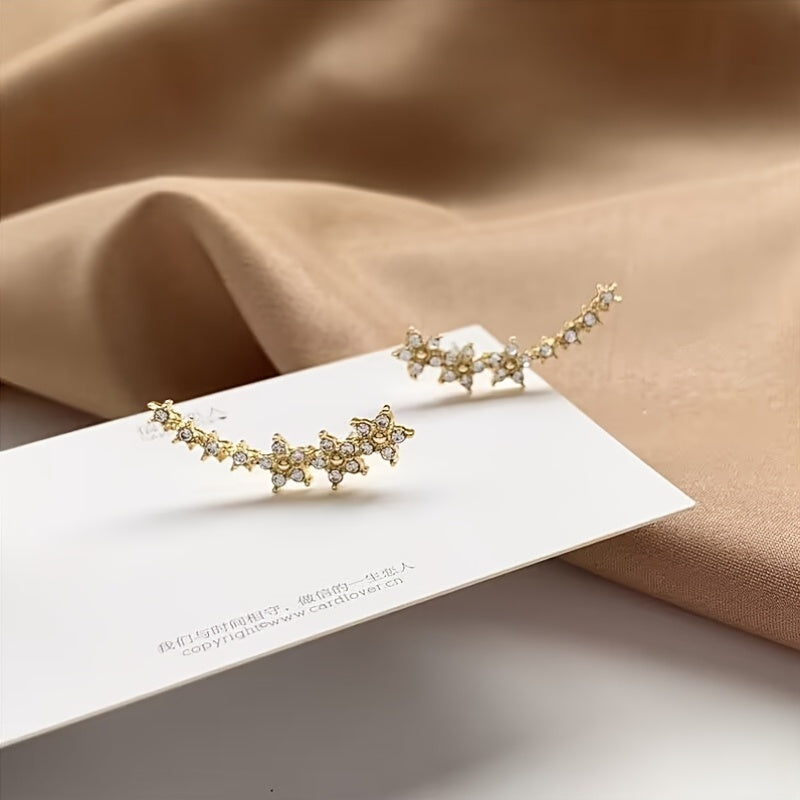Timeless floral earrings