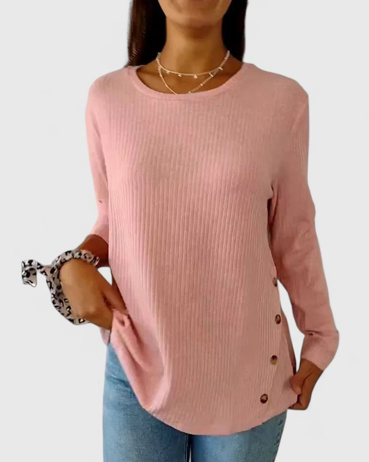 RILEY – BUTTON SIDE RELAXED TOP