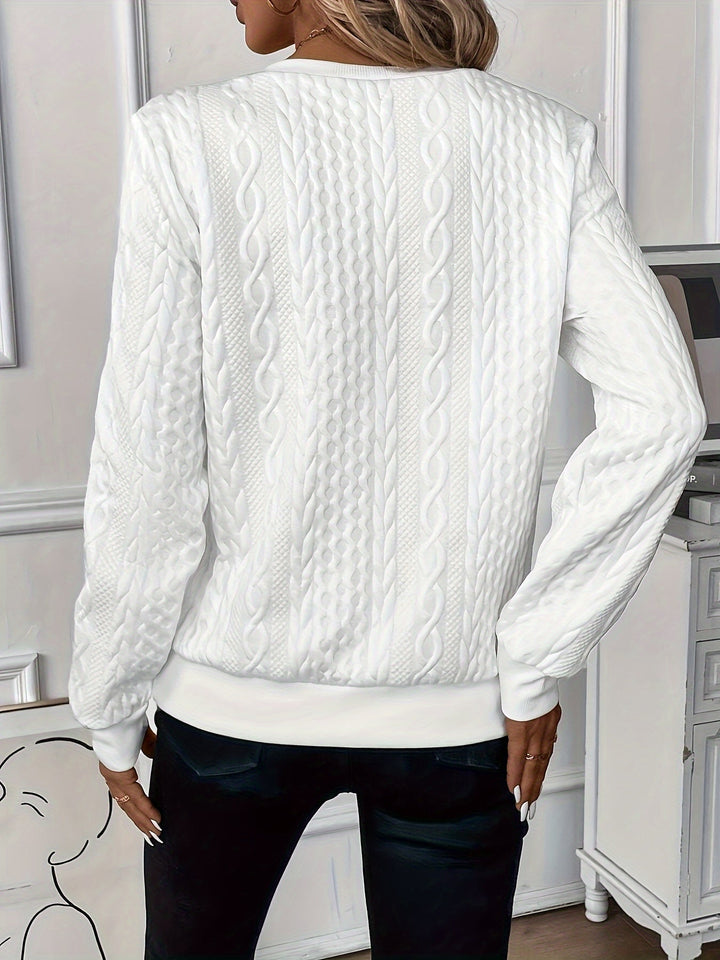 Charleigh™ – Sweater with Zip for Effortless Chic Comfort