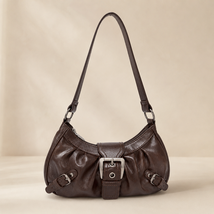 Maillard Leather Shoulder Bag
