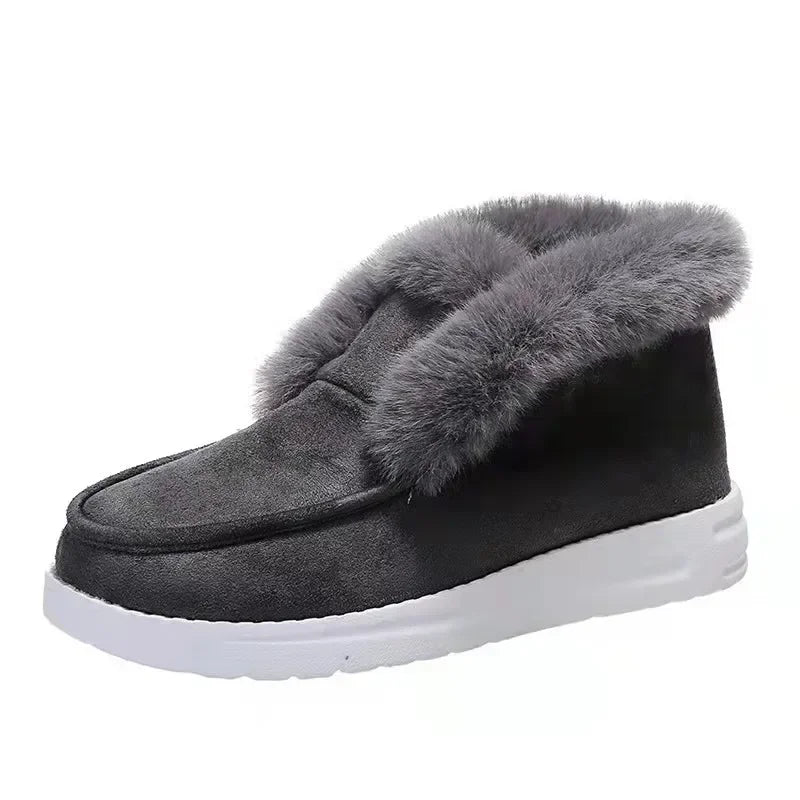 OrthoChic™ – Women's Plush Slip-On Boots