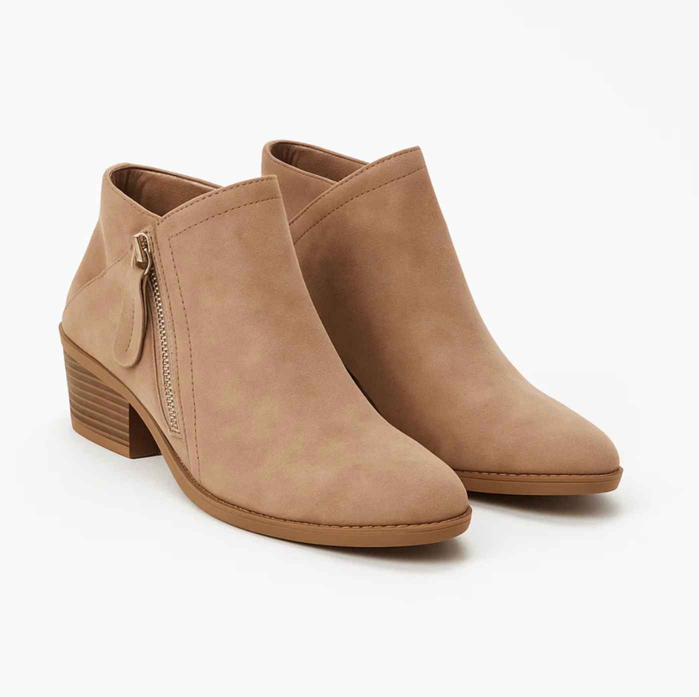 Ankle Boots with Mid-Height Shaft