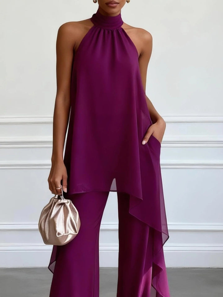MOREAU LYON | Elegant Halter Set for Women FEMMES