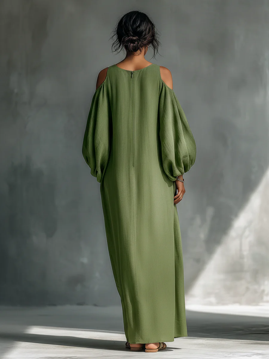 Susana | Off-Shoulder Maxi Dress