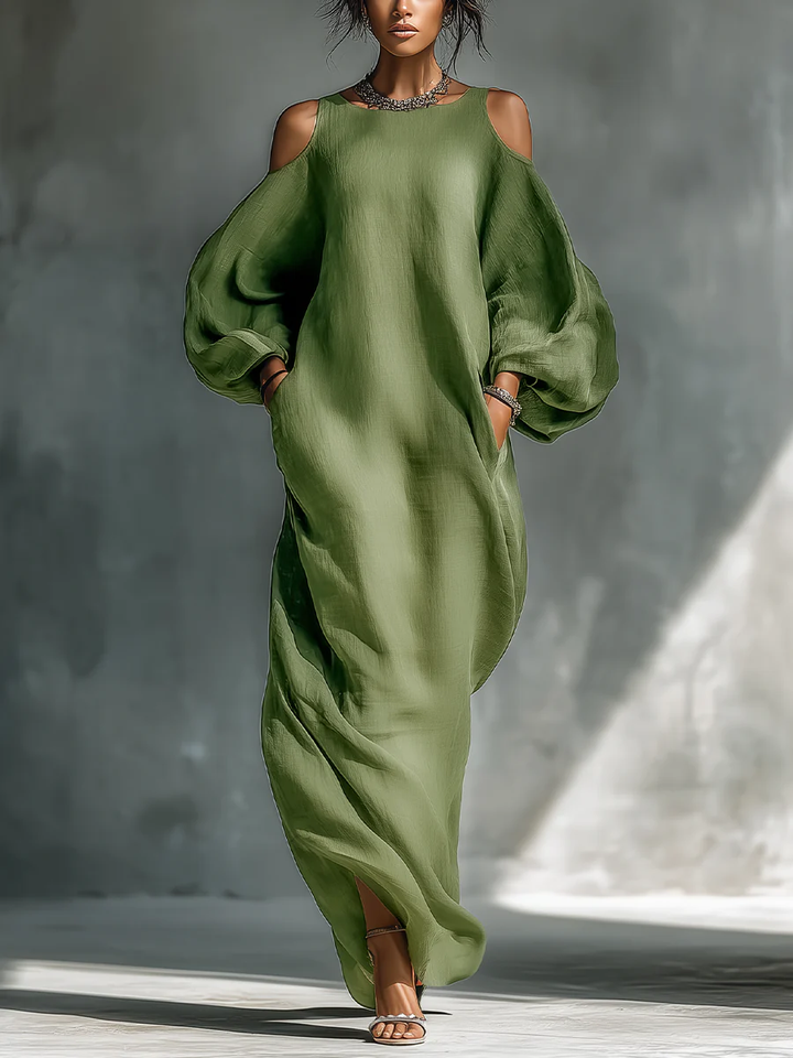 Susana | Off-Shoulder Maxi Dress