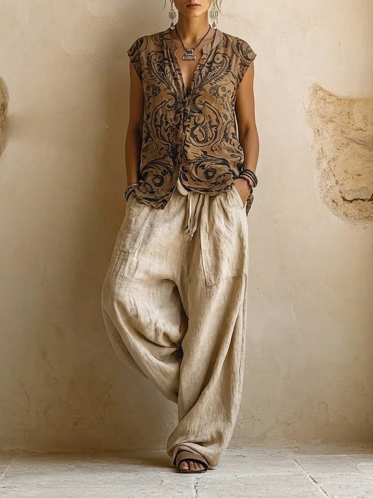 3-Piece Natural Set™ - Premium Cotton and Linen Blend