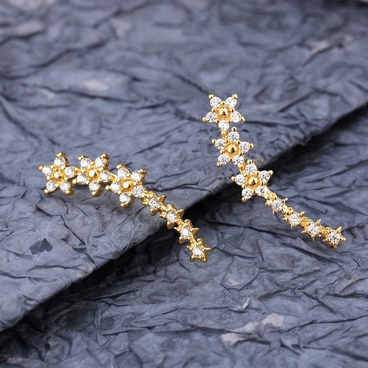 Timeless floral earrings
