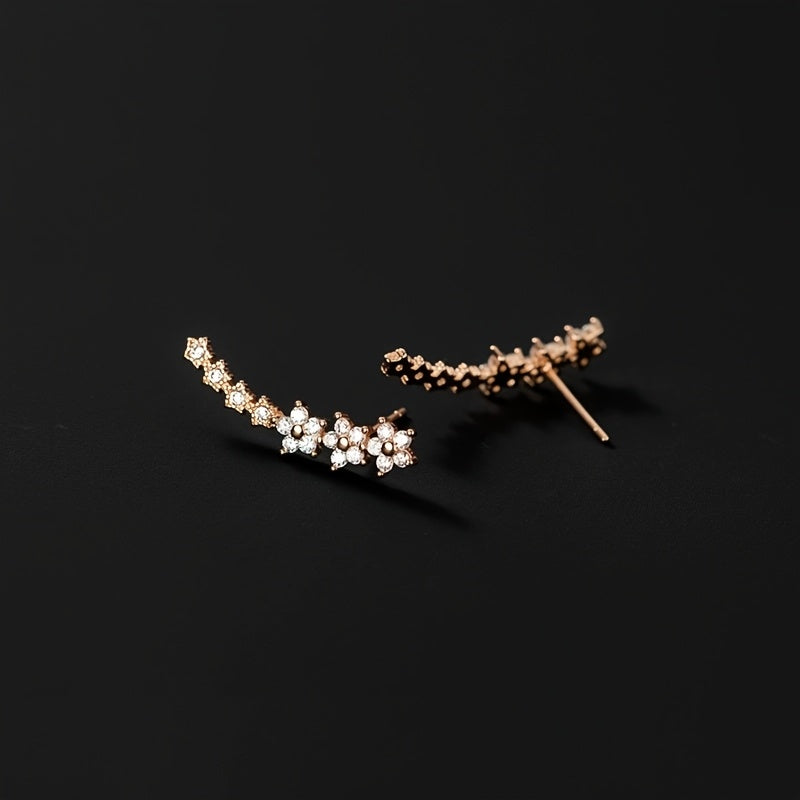 Timeless floral earrings
