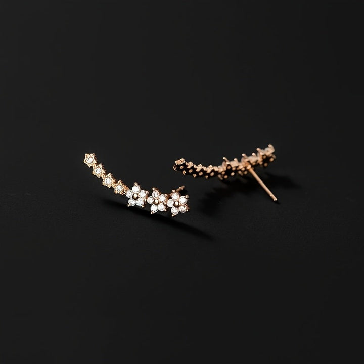 Timeless floral earrings
