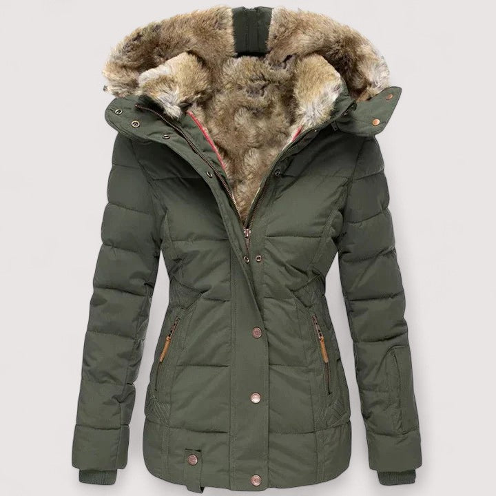 Adeline™ - Comfortable Warm Winter Fur Jacket