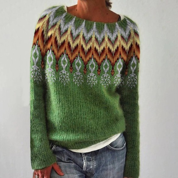 Norah™ – Retro Sweater for Timeless Everyday Charm