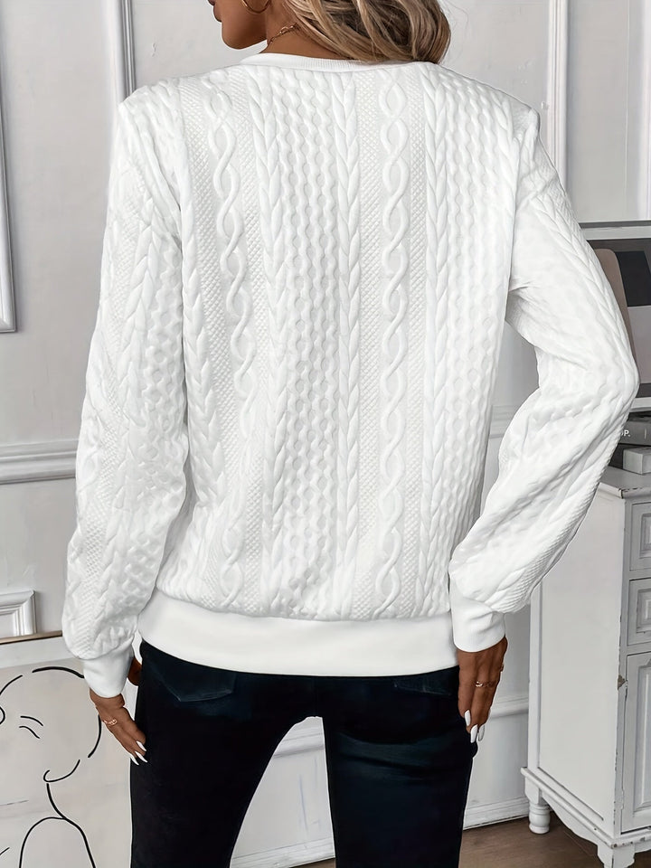Charleigh™ – Sweater with Zip for Effortless Chic Comfort