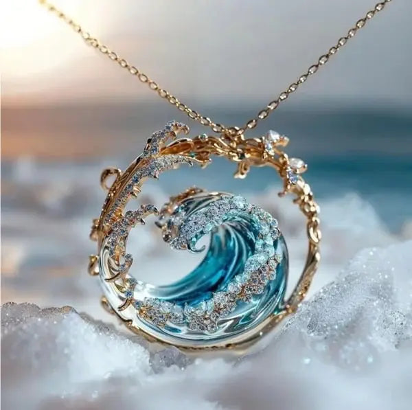 Necklace with pendant Promise of the Ocean